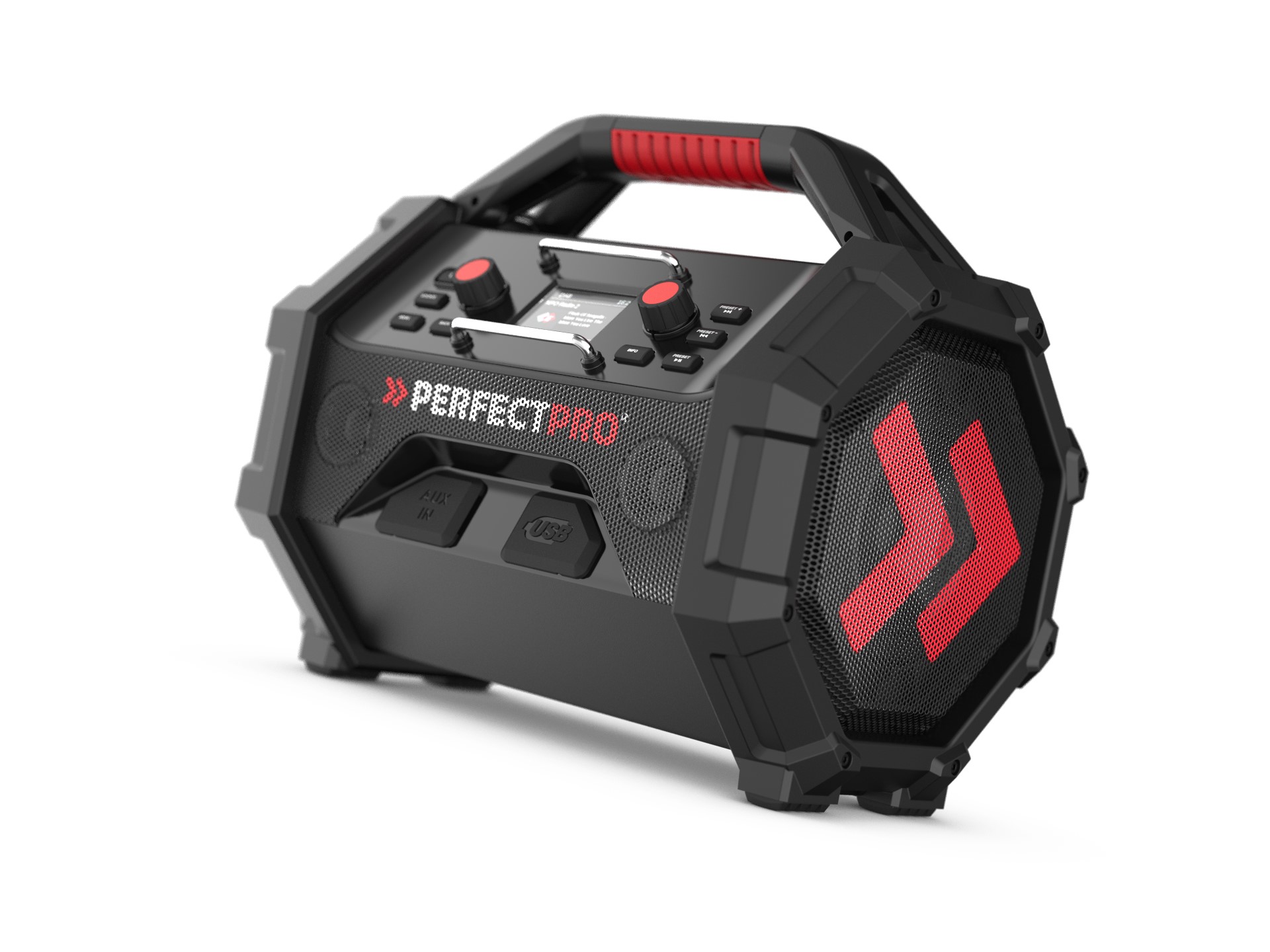 PerfectPro OCT-18V Rocktagon 18V Bouwradio