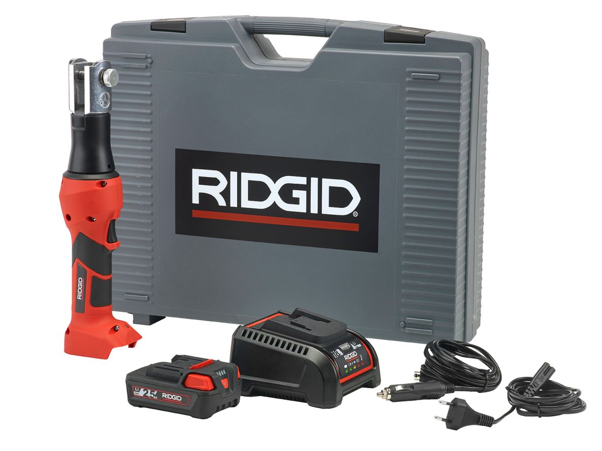 Ridgid 69078 RP 219 Persmachine excl. accu en lader met M15-18-22 persbekken in doos 
