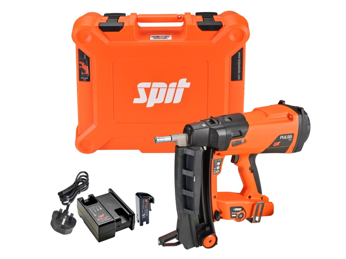 Spit 019446 Pulsa 65 Gastacker voor de aannemer 15-65 mm + extra zekerheid