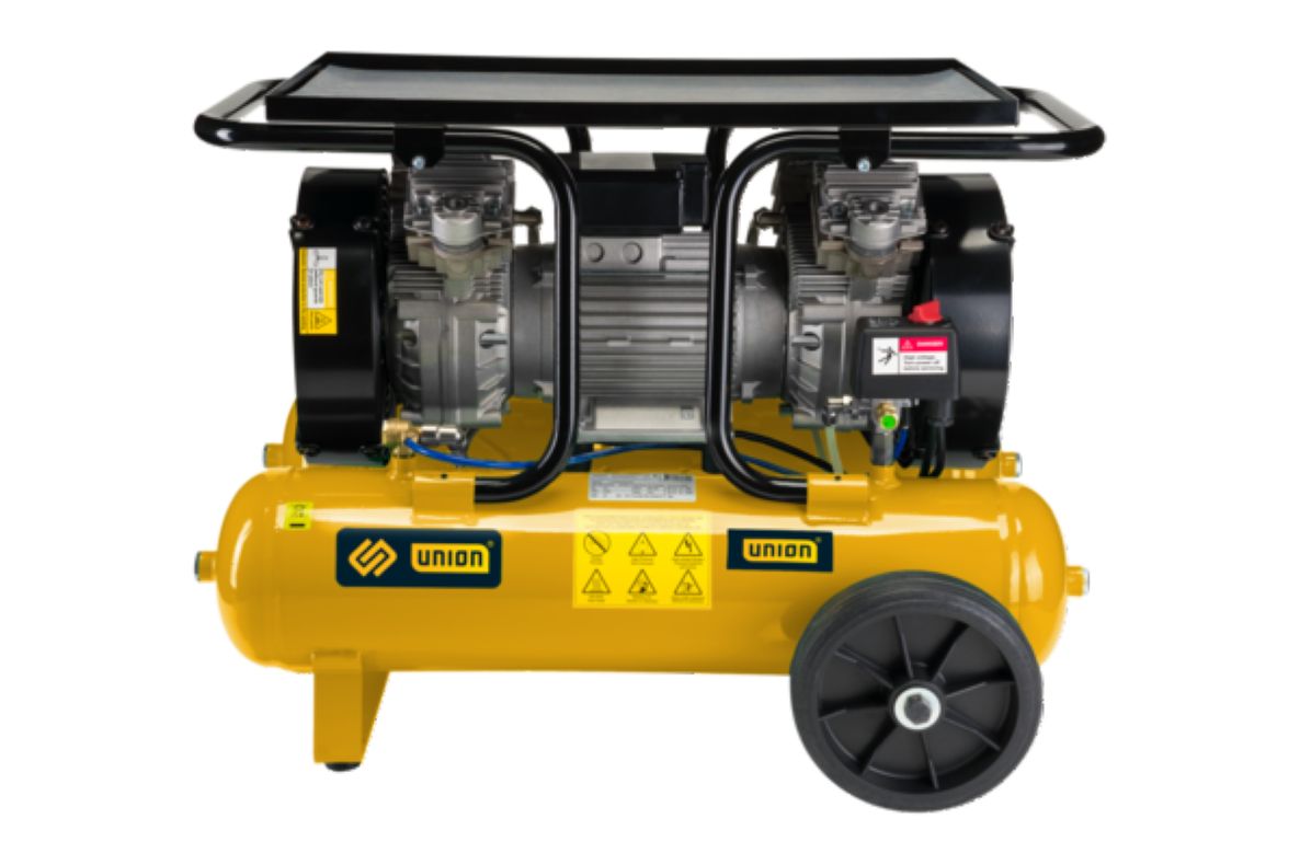 Union C-WARRIOR485 Olievrije luchtcompressor continue zware werkzaamh. Incl kopp.