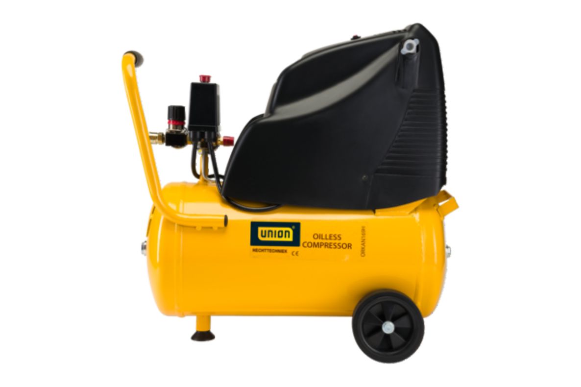 Union C-ORKAN169H Olievrije luchtcompressor lichte werkzaamheden. incl kopp.