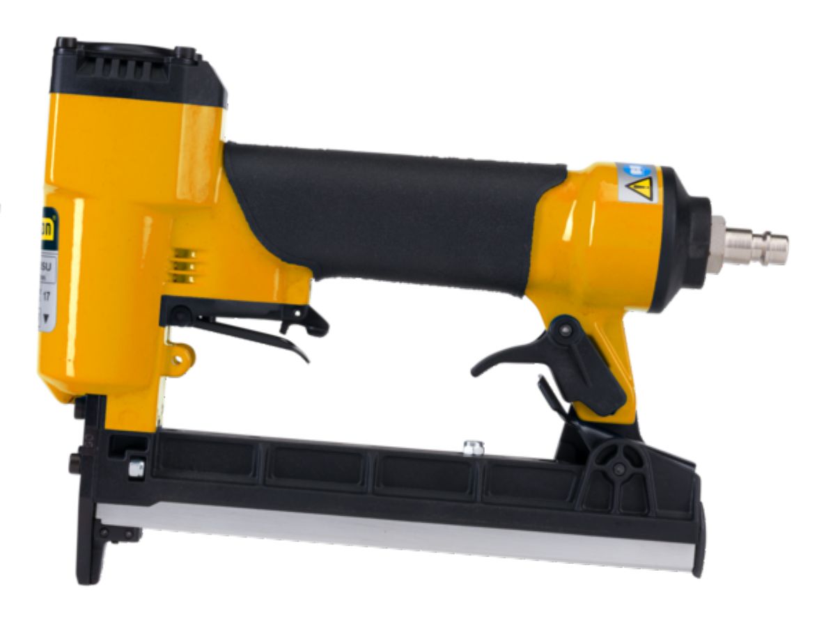 Union 2A/E-23U Pneumatische niettacker hoeklijnen/tochtstrippen E-nieten 9-23mm neusbev