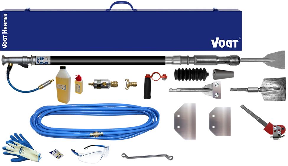 Vogt VH50-130.18DXL Hakhamer lucht Dak Bitumen