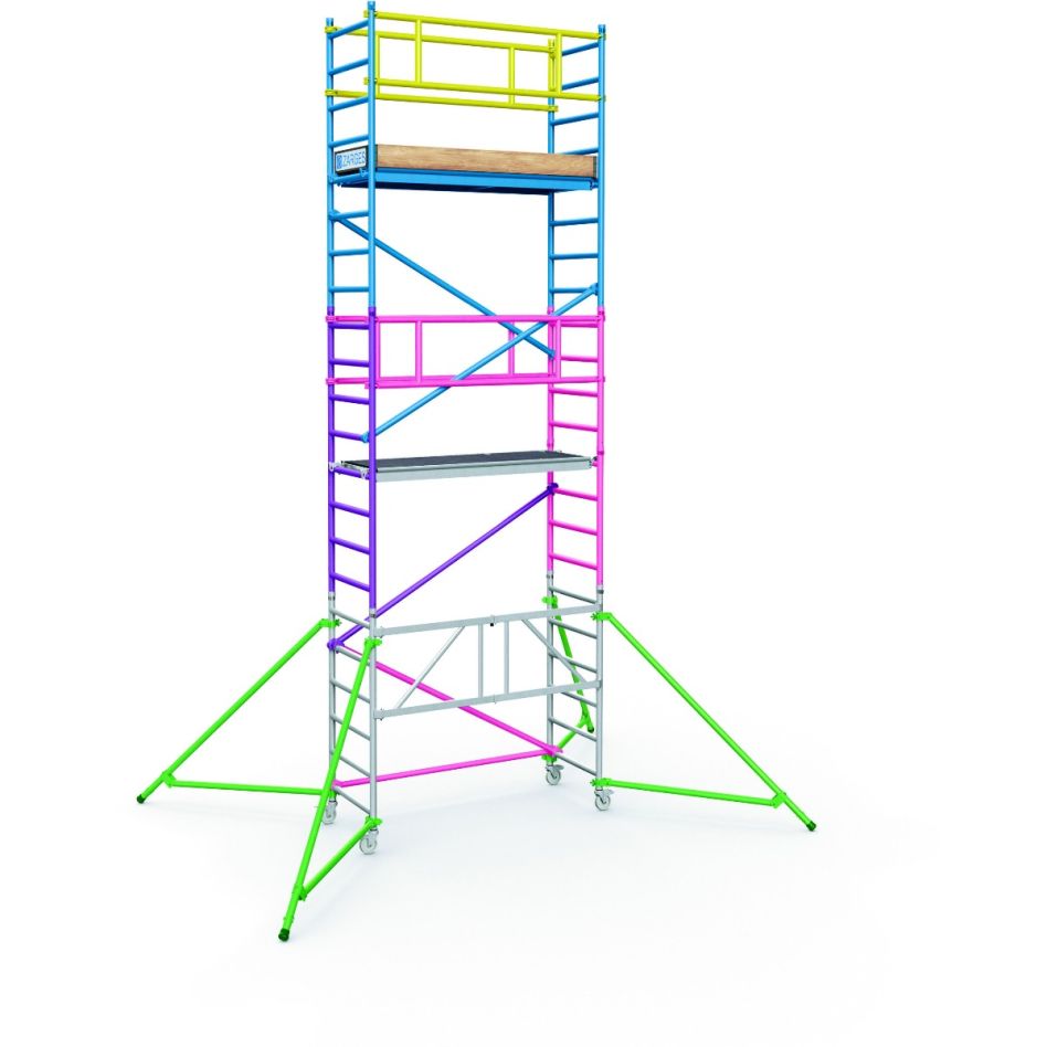 Zarges 53556 Pakket leuningen 1T (geel pakket)